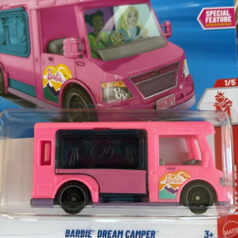 Pink Barbie Dream Camper Mobile Van Home Hot Wheels Mattel Hotwheels Toy 2026 🆕
